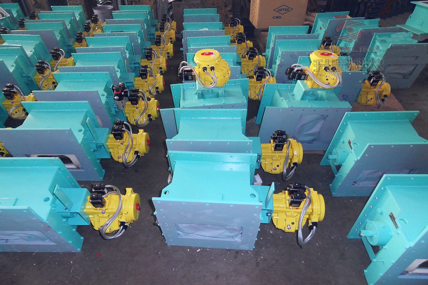 氣動(dòng)流量控制閥成品